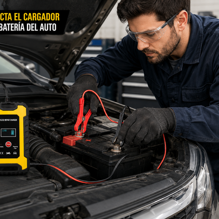A- CARGADOR DE BATERÍA AUTO - MOTO