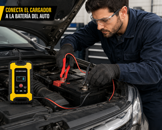 A- CARGADOR DE BATERÍA AUTO - MOTO