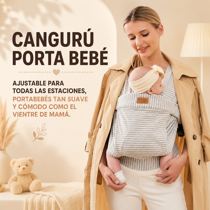CANGURO PORTABEBÉ ERGONÓMICO