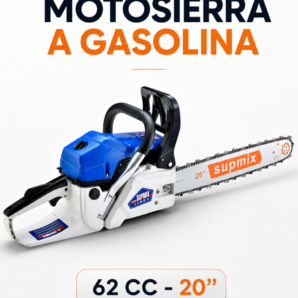 MOTOSIERRA A GASOLINA 62 CC - 20''