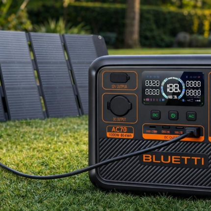 KIT SOLAR PORTÁTIL PLEGABLE 100W