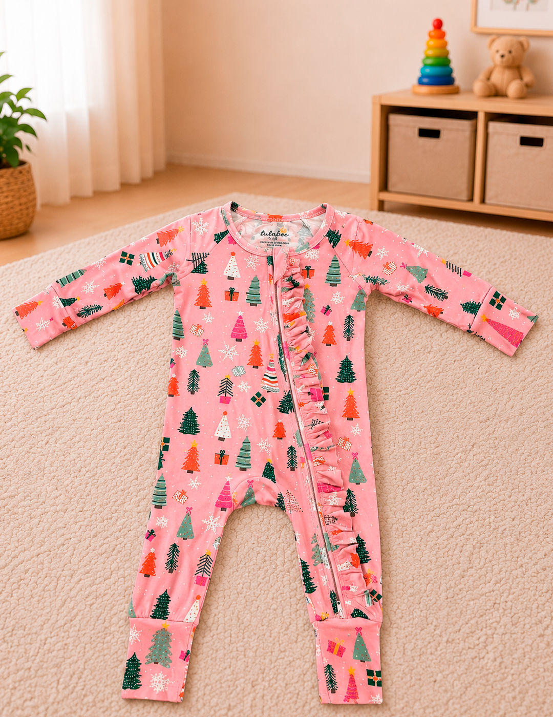 PIJAMA DE RAYÓN DE BAMBÚ NENA