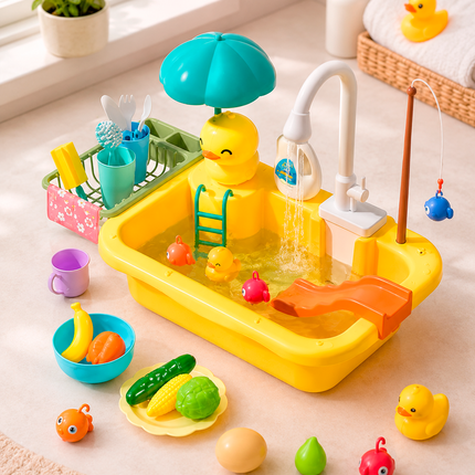 PILETA CON AGUA CORRIENTE